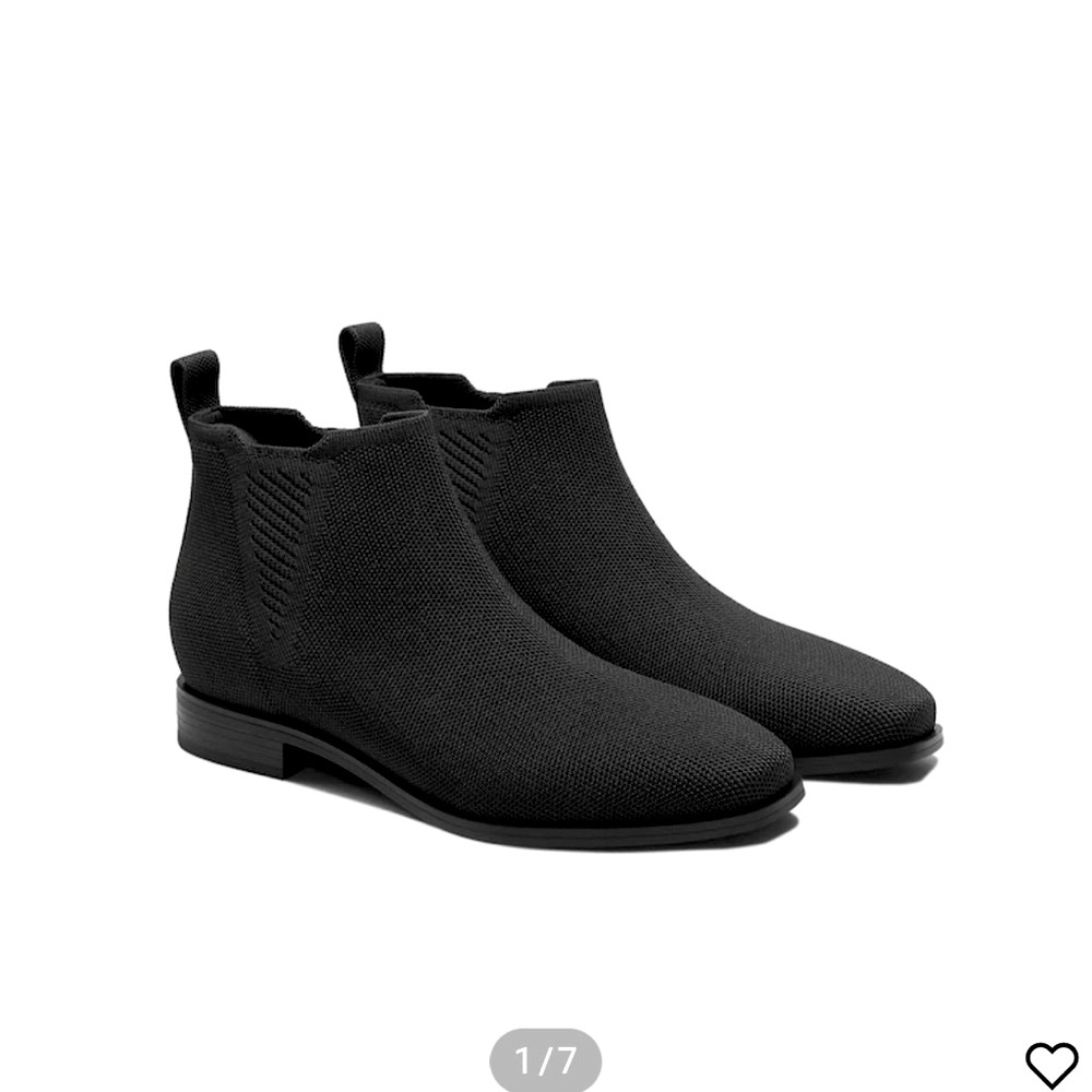 NWT Women's Black Ankle Boots - Vivaia